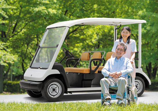 愛媛ユーキ/ゴルフカー利用用途/病院・施設