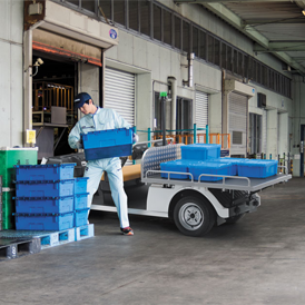 ゴルフカー利用用途(工場)