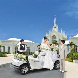 ゴルフカー利用用途(結婚式場)
